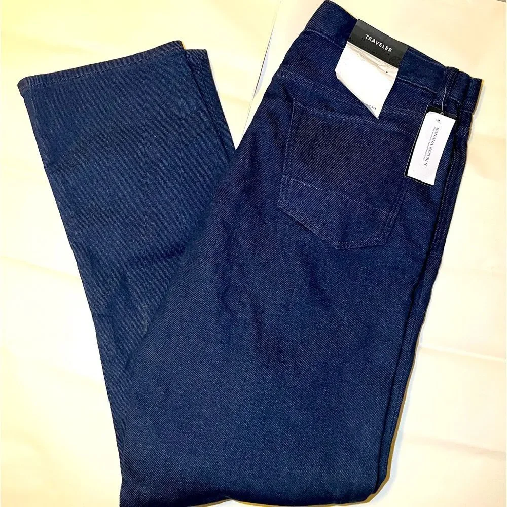 4/$100 Banana Republic NWT Traveler Slim Fit Jeans 34x30